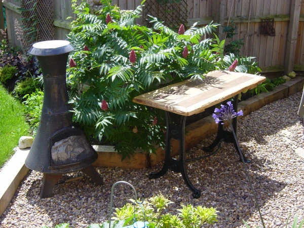 Bespoke Rustic Table From Recycled Materials